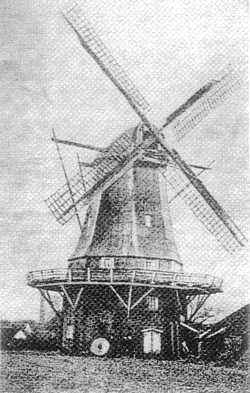 Die Windmühle auf dem Brgdammer Berg